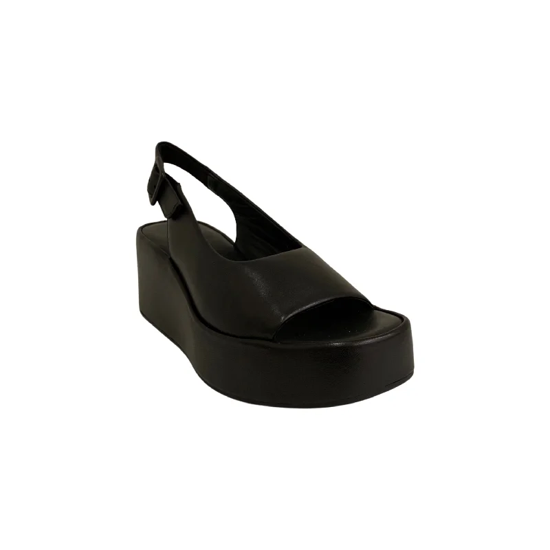 102510 Black Platform Sandal