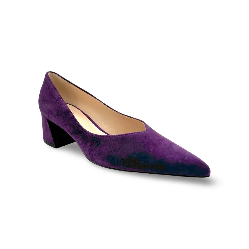 104502 Kim Purple Suede Pump