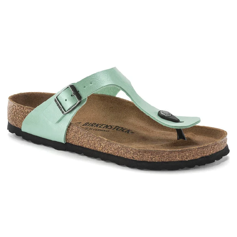 Birkenstock Gizeh Birko-Flor in Graceful Matcha