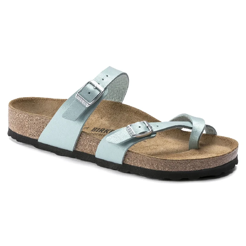 Birkenstock Mayari Birko-Flor in Graceful Matcha