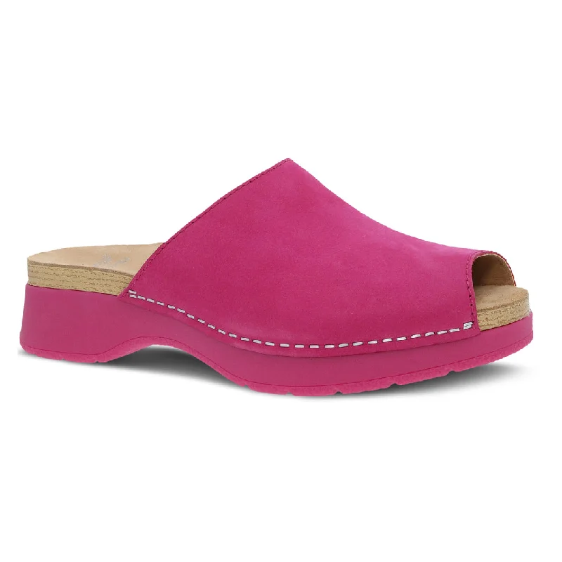 Dansko Ravyn in Fuchsia & Black