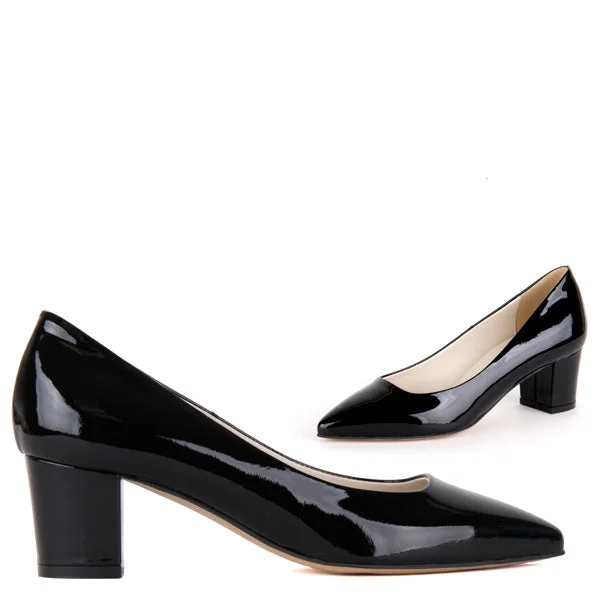 COURTNEY - black patent