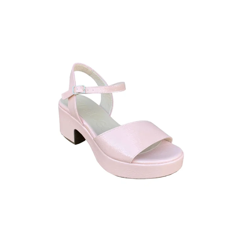 D8802 Soft Pink Block Heel