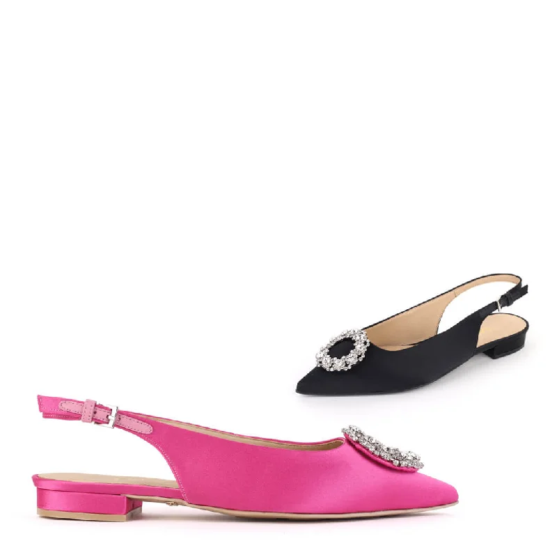 FYVIE - silk flat pump