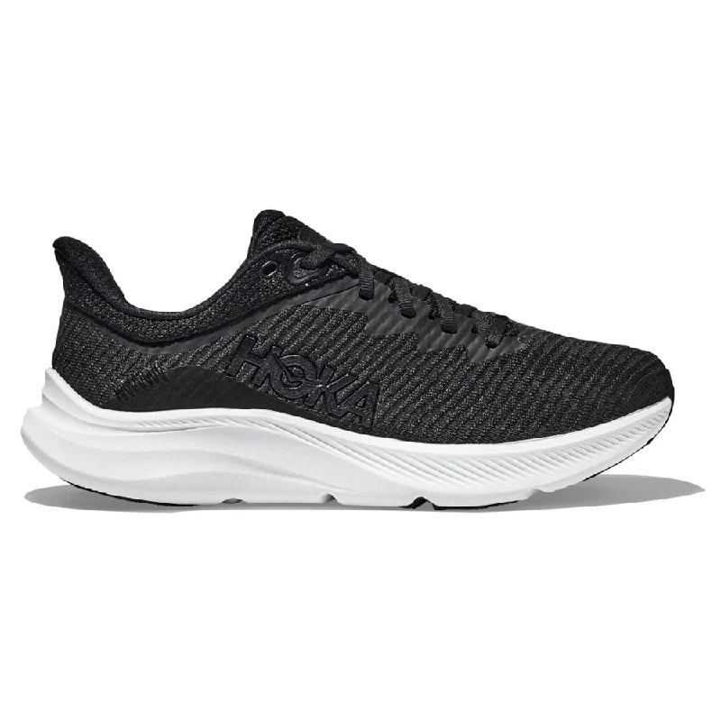 Hoka Solimar Black/White Running Sneaker (Women's)