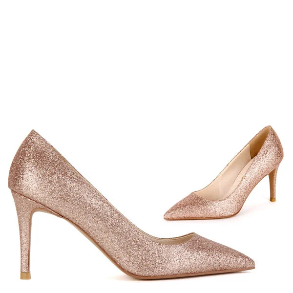 LONDON HEEL - glitter