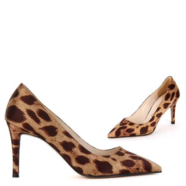 LONDON HEEL - leopard