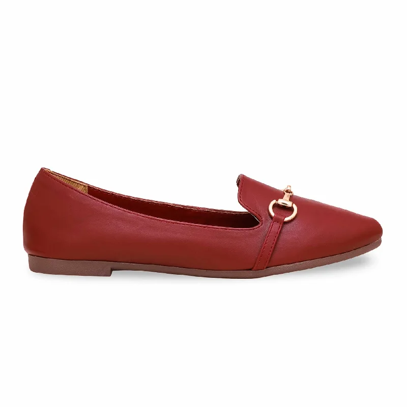 Women's Maroon Pumps WN1030