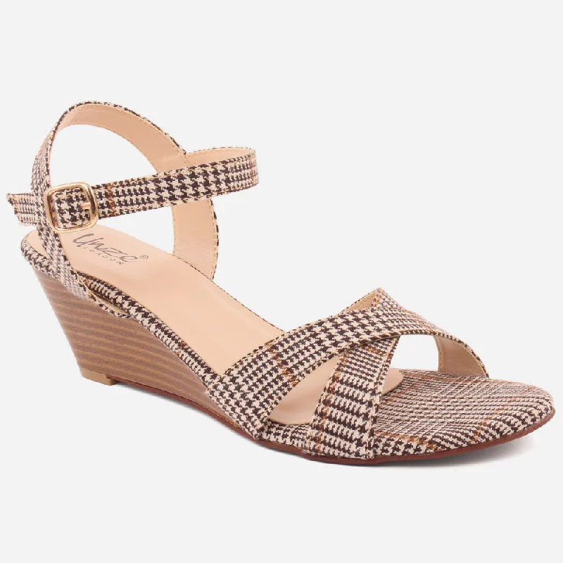 Women "WANGARI " Decent Wedge Heel Sandals