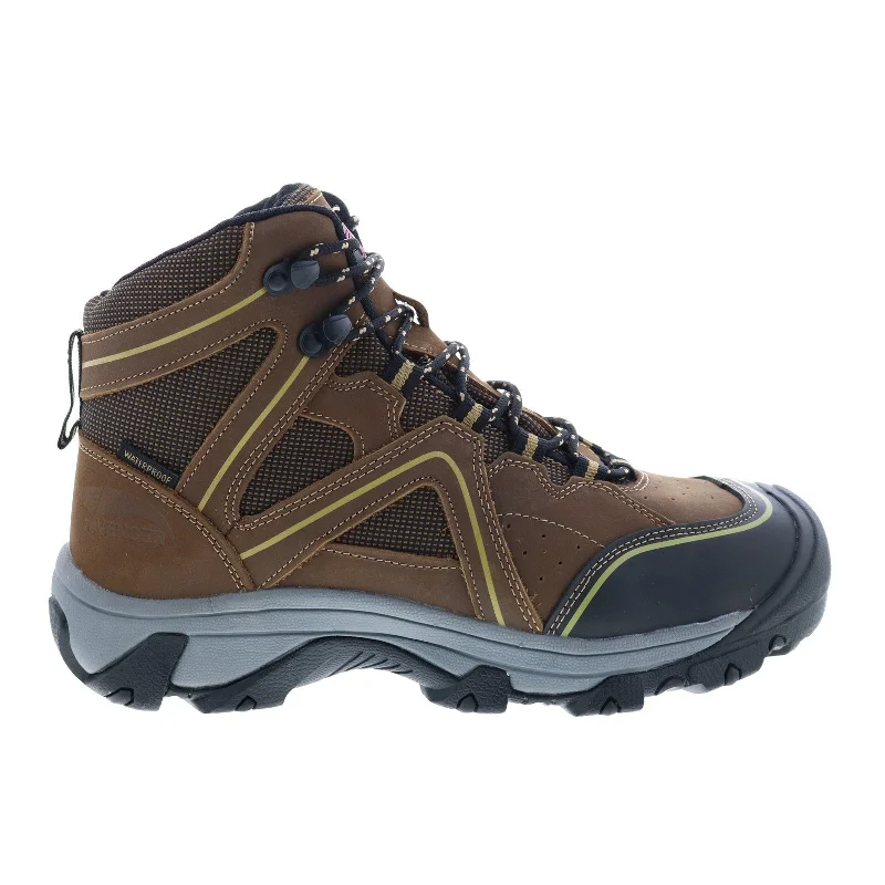 Avenger Crosscut Steel Toe Waterproof A7751 Womens Brown Leather Work Boots