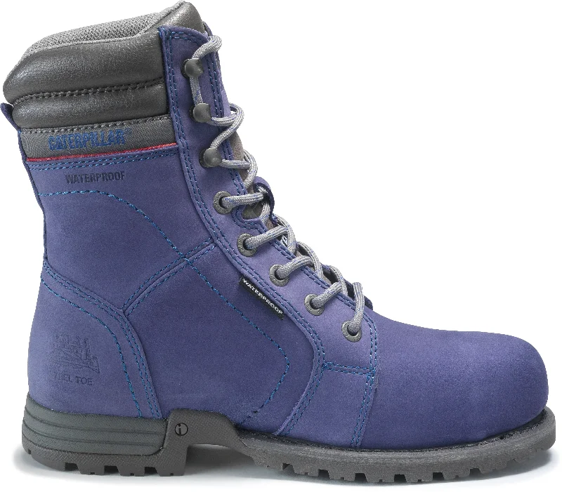 CAT Women's Echo 8" Waterproof Steel Toe Boot