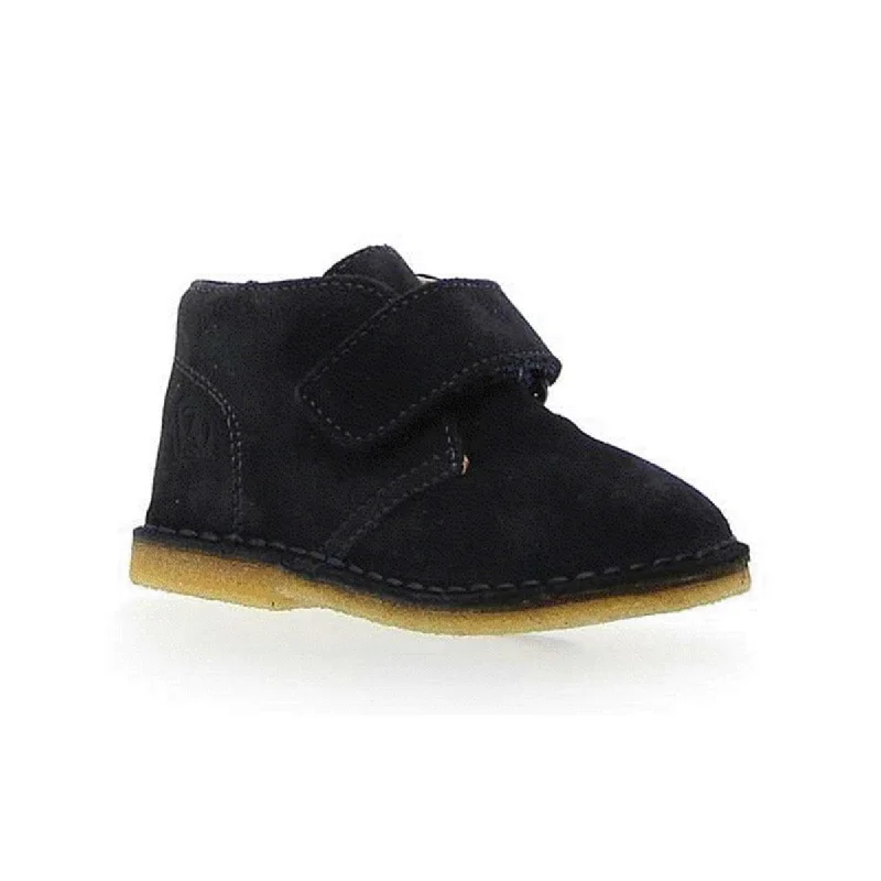 Naturino Toddler's (Sizes 22-26) Choco Desert Navy Suede Velcro