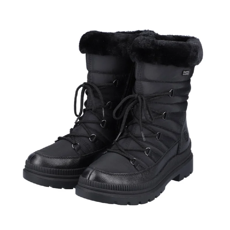 Remonte D0C78-01 Lorraine 78 Winter Boot Black (Women's)