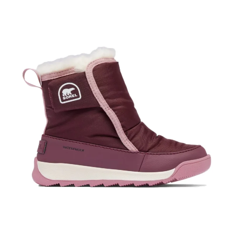 Sorel Kid's (Preschool) Whitney II Plus Epic Plum/Dazed Mauve Waterproof