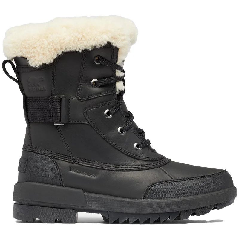 Sorel Tivoli™ IV Winter Parc Boot Velvet Black, Sea Salt Leather (Women's)