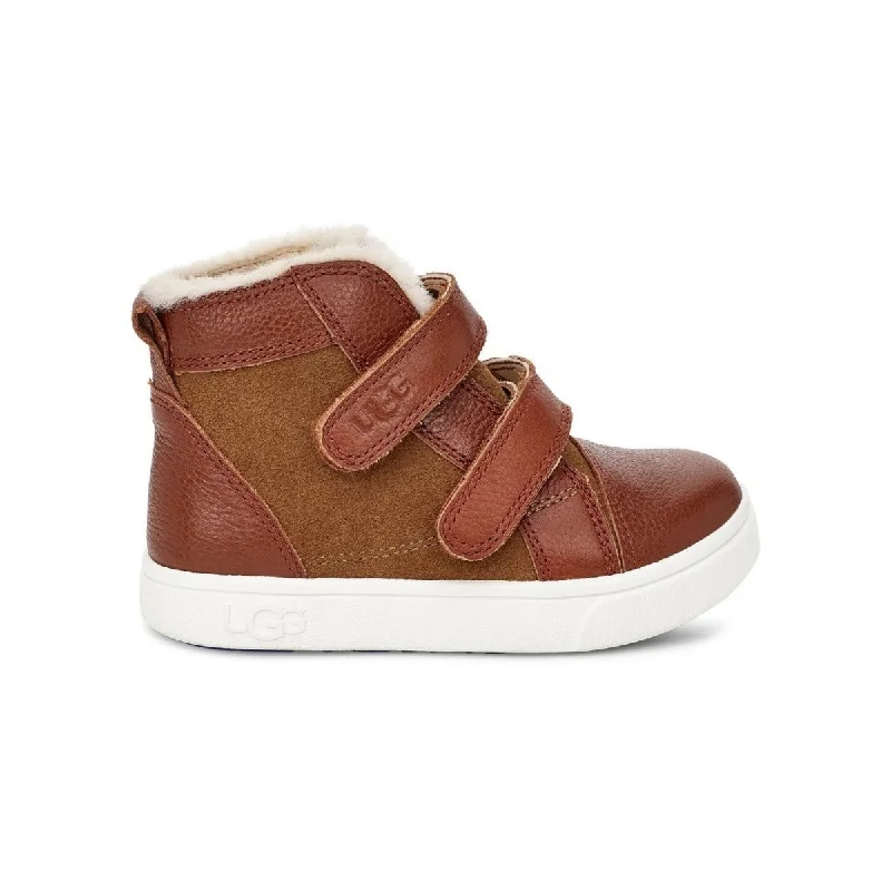 UGG Toddler's Rennon II Chestnut Velcro