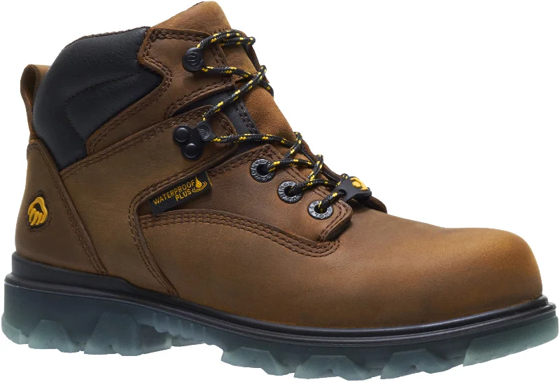 Wolverine I-90 EPX WP CarbonMax Mid W10871 Womens Brown Leather Work Boots