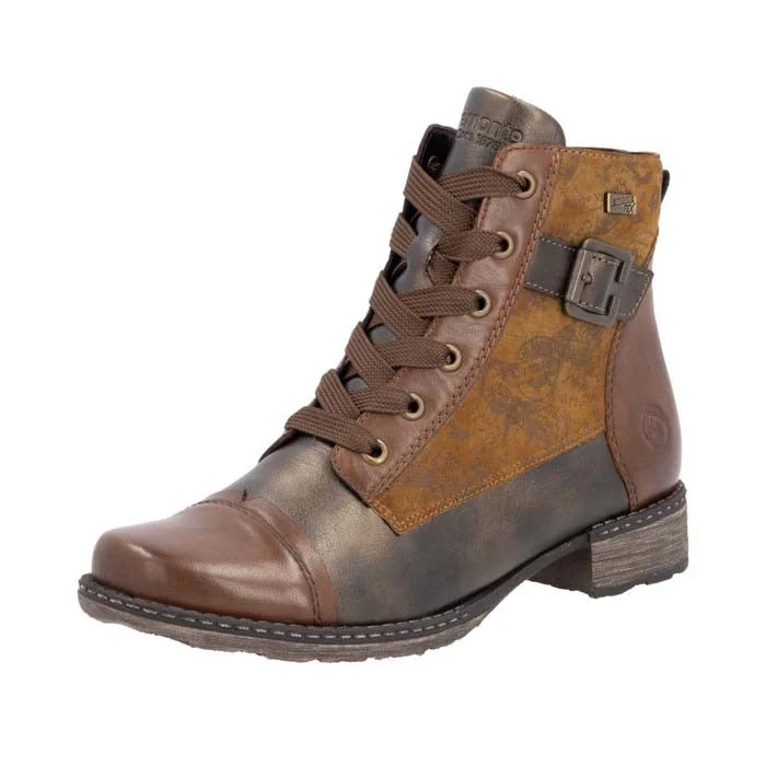 Womens Remonte Chandra 81 in Chestnut/Antik/Reh